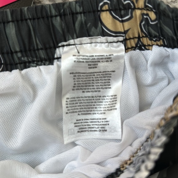 NFL New Orleans Saints Swim Trunks Size XL - Picture 3 of 6